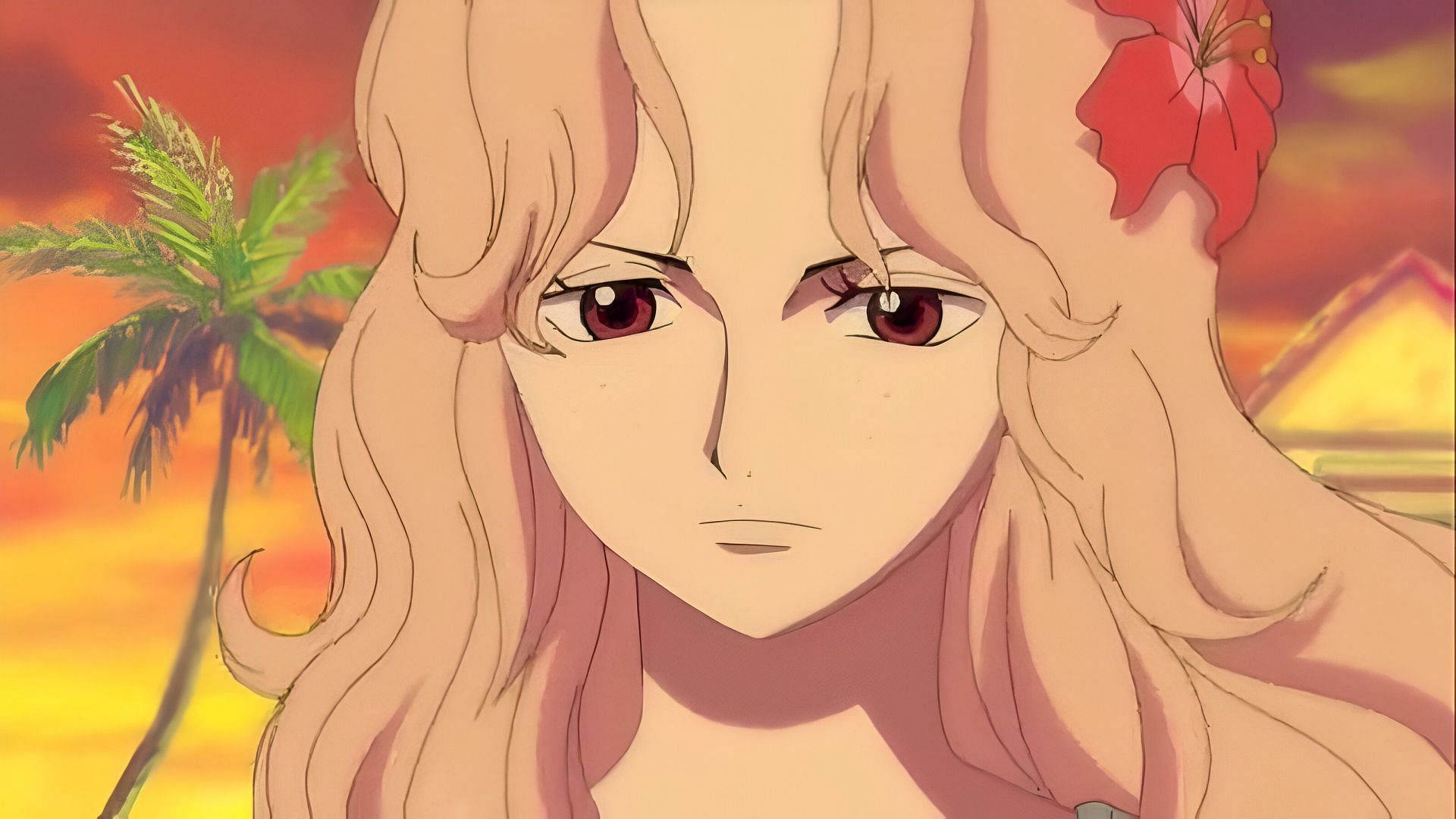 One of the coolest anime mothers, Portgas D. Rouge (Image via Toei Animation)